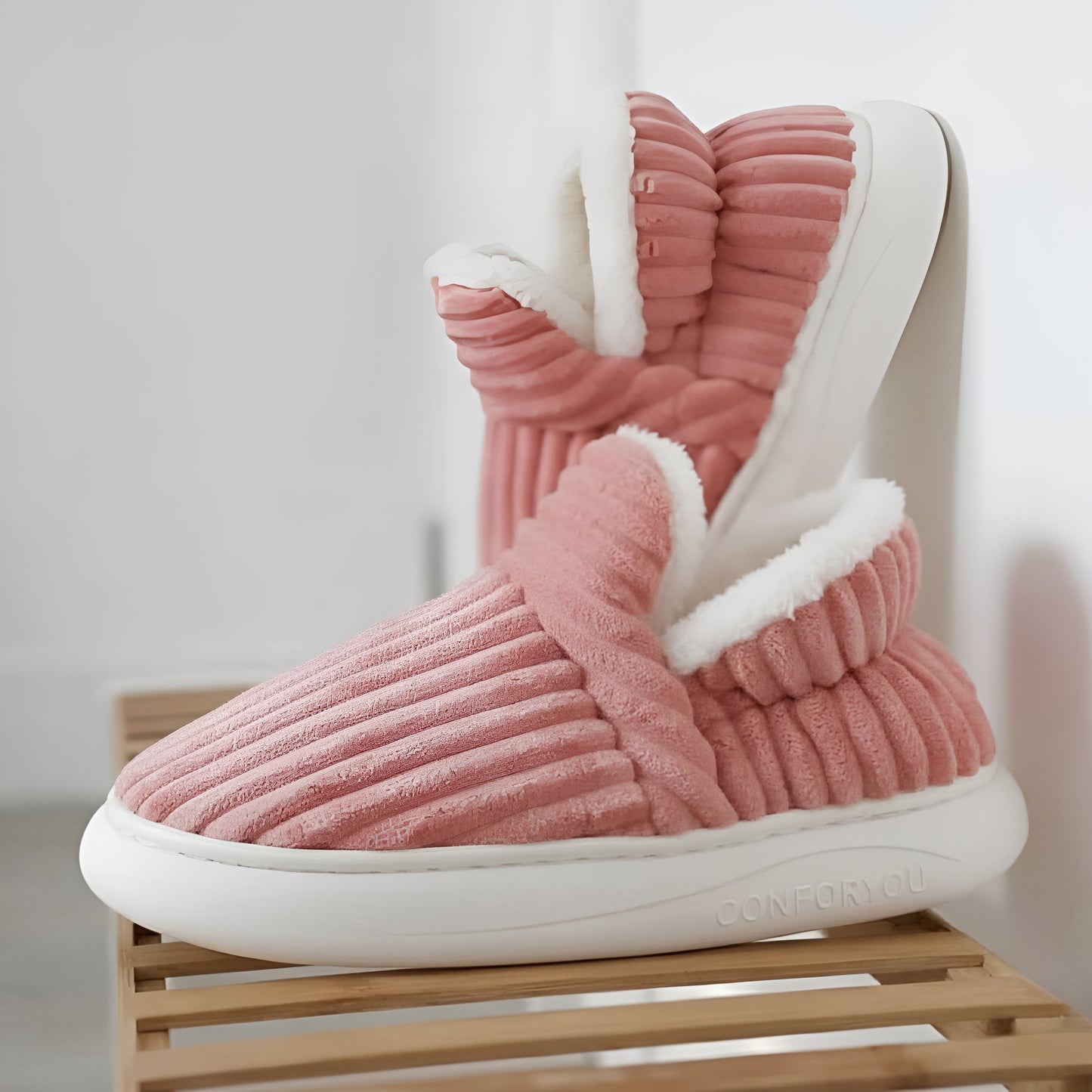 Pantoufle confort - 100% coton