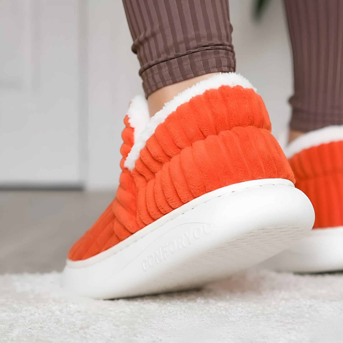 Pantoufle confort - 100% coton