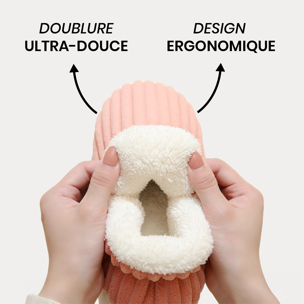 Pantoufle confort - 100% coton