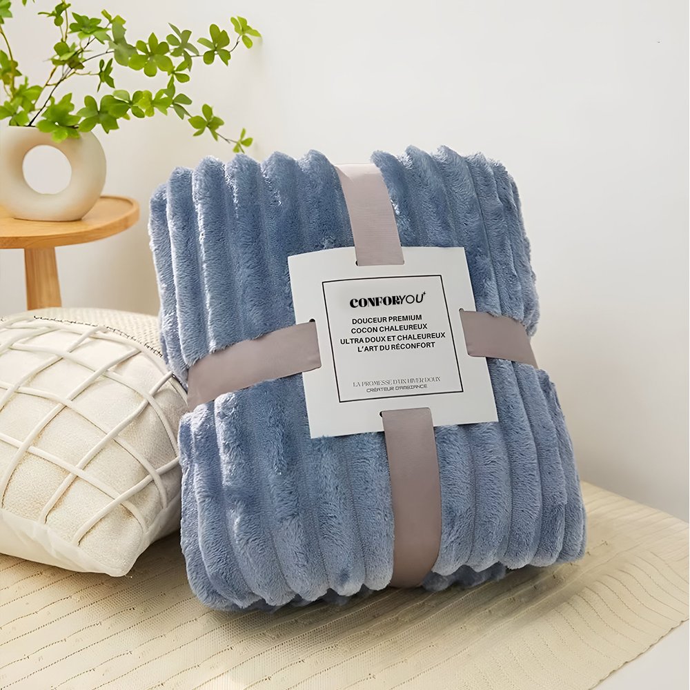 Plaid Ultra-Doux - 100% coton